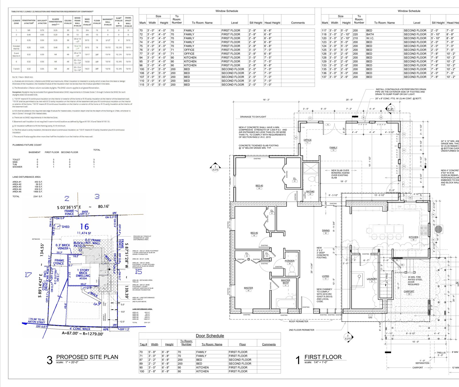 Springfield Residence — Proposed Floor Plan