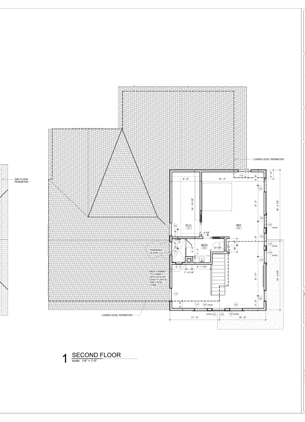 Springfield Residence — Second Floor Plan